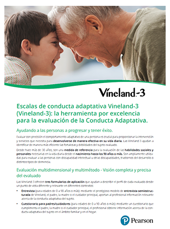 Escalas de conducta adaptativa Vineland-3