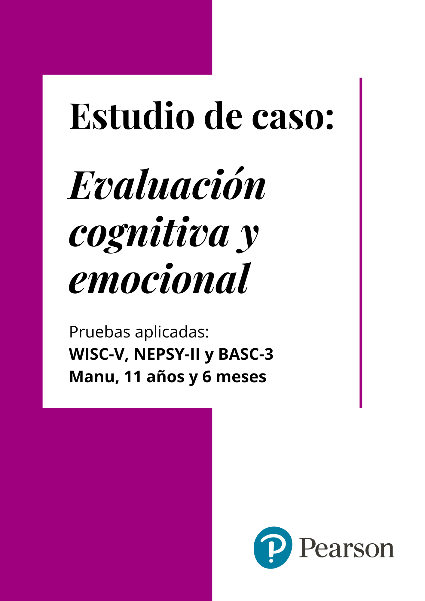 Evaluación cognitiva y conductual