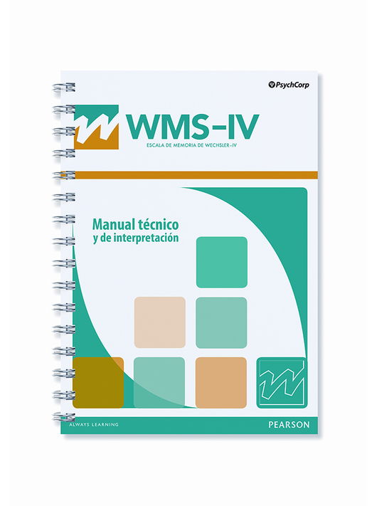 WMS IV, Escala de Memoria de Wechsler -IV