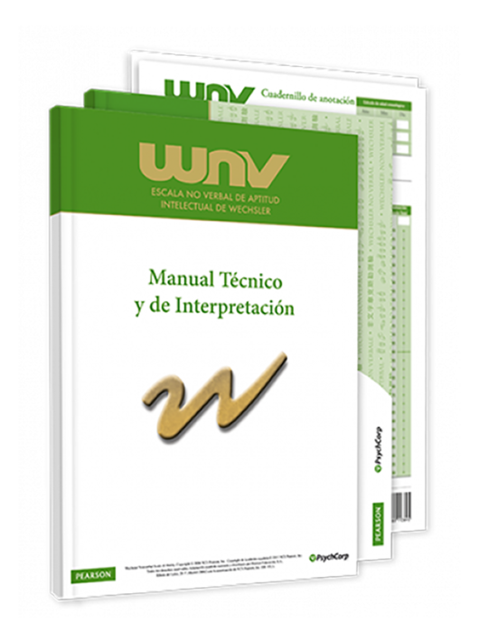 WNV, Escala No Verbal de Aptitud Intelectual de Wechsler